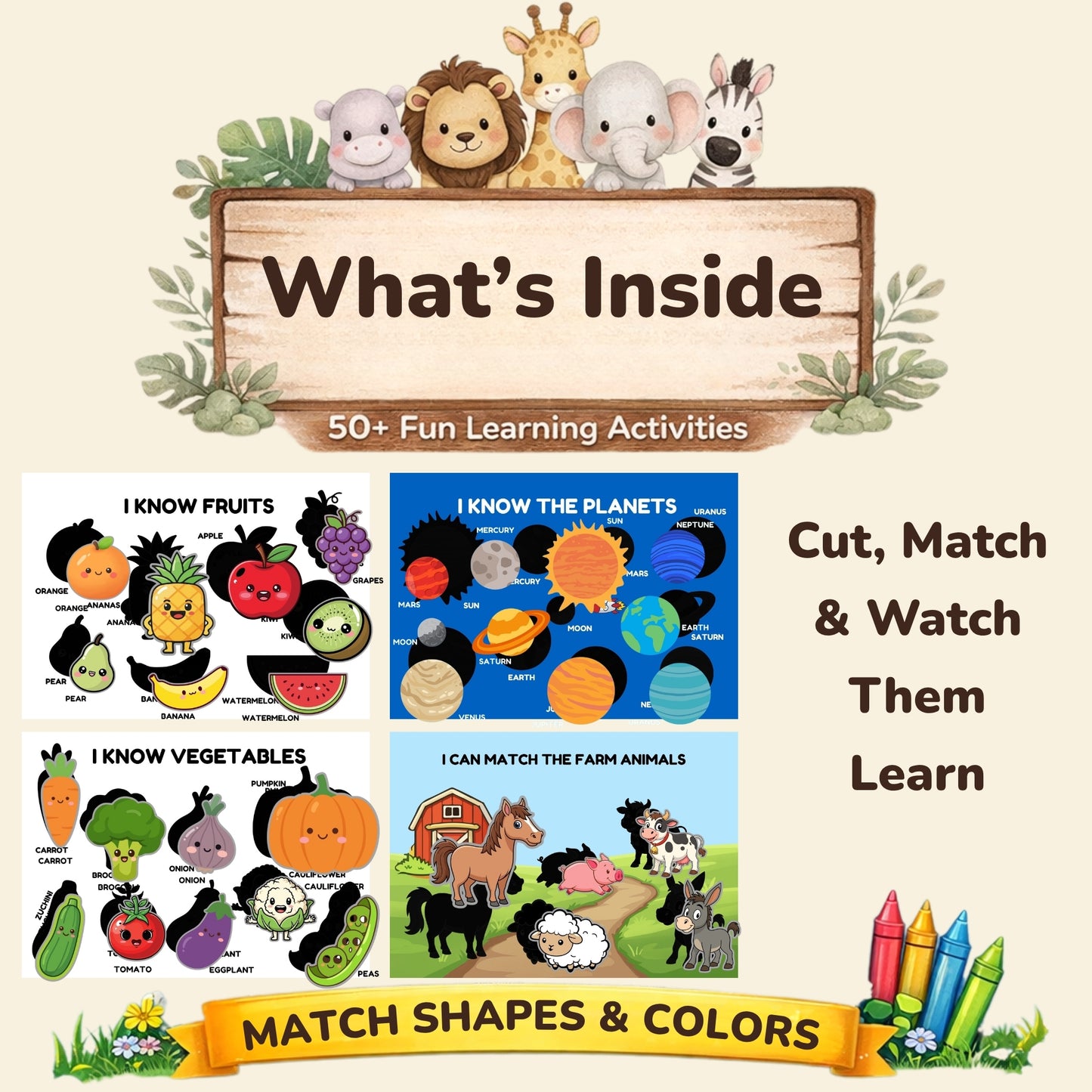 Montessori Fine Motor Skills Pack (Ages 3-6)