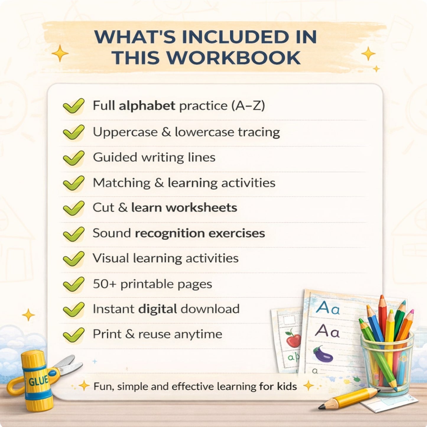 Help Your Child Master Cursive Writing Faster – Printable Cursive Writing System (Ages 5–8)