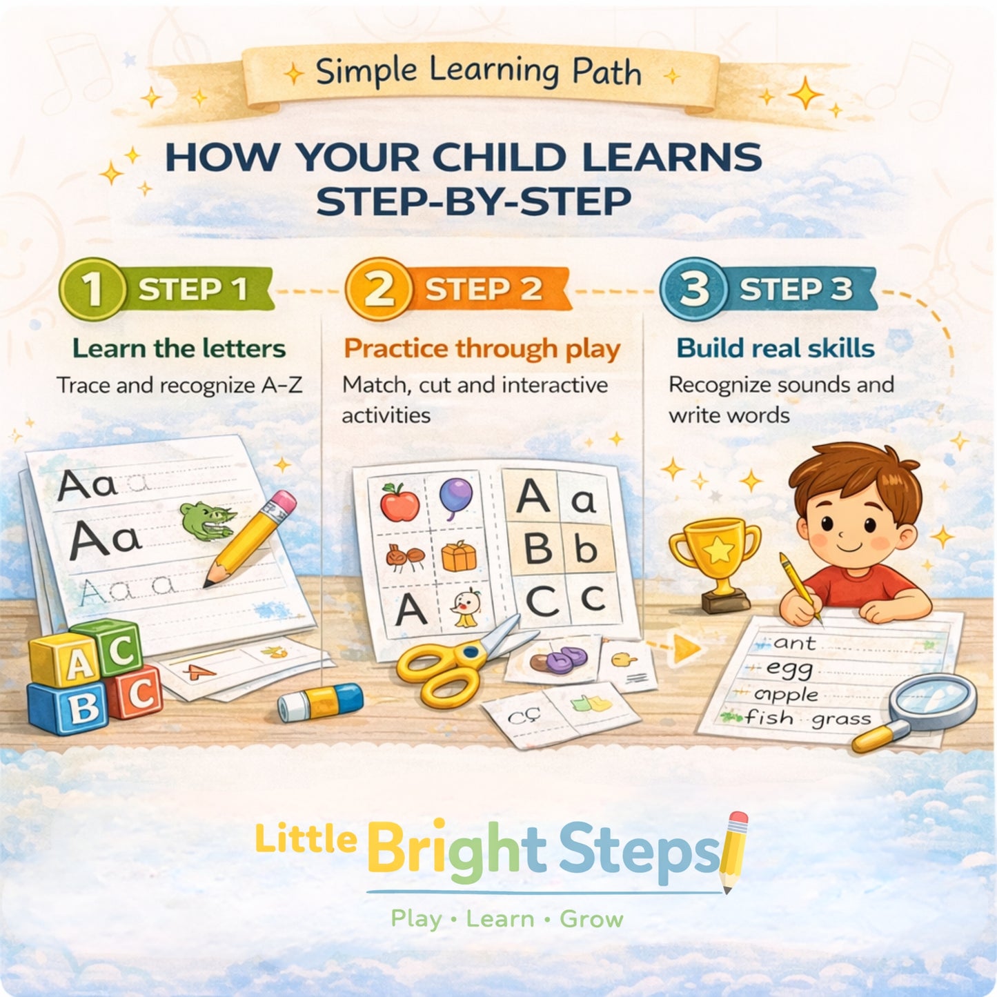 Help Your Child Master Cursive Writing Faster – Printable Cursive Writing System (Ages 5–8)