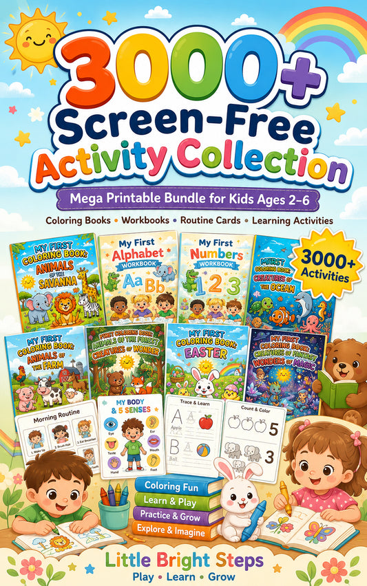 3000+ Screen-Free Activity Collection